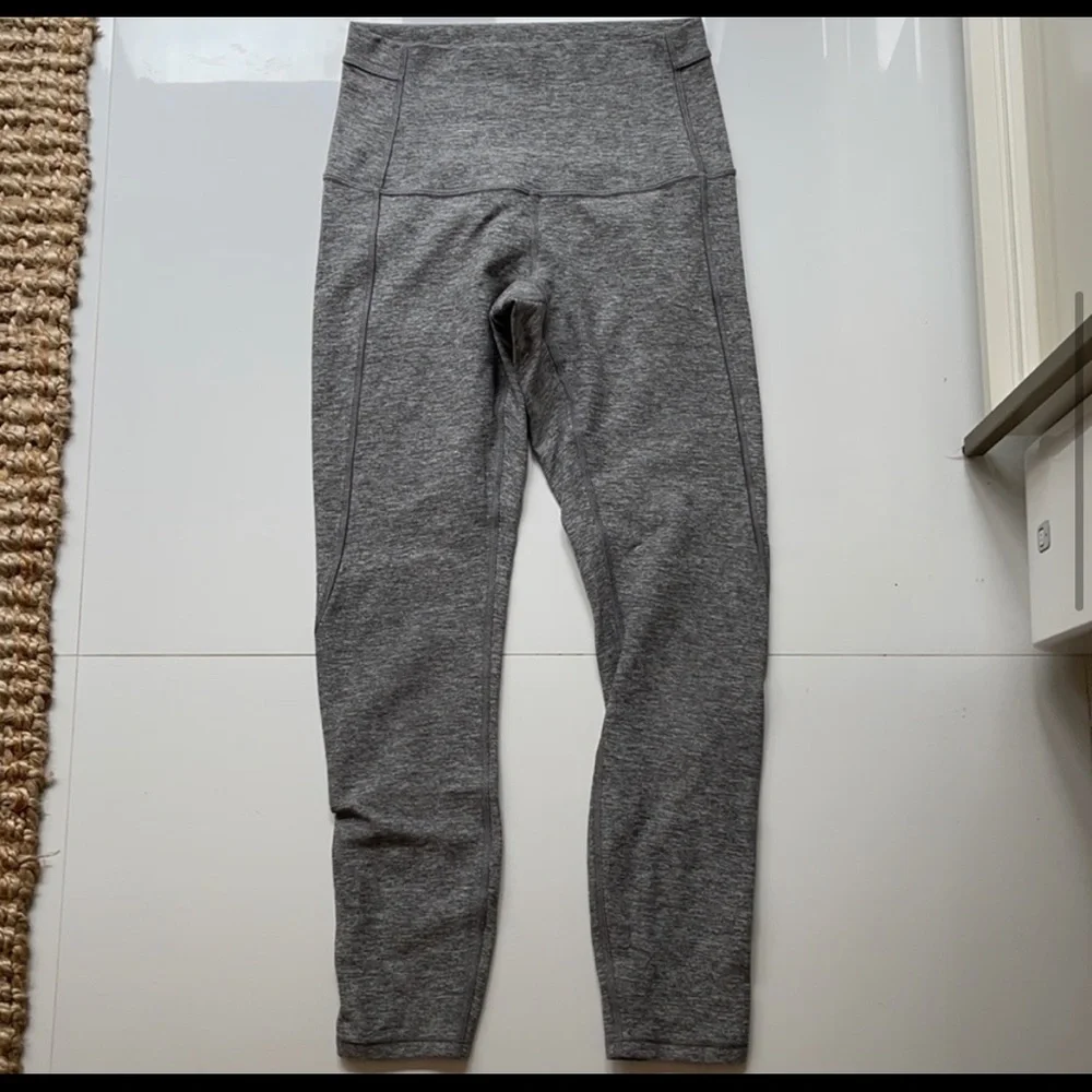 Lululemon Pure Practice Pant — Heathered Grey - Picture 4 of 5